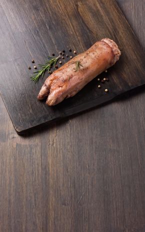 Le Pied de porc cuit
