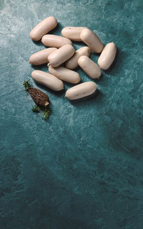 Les Mini boudins blancs aux morilles