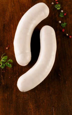 Les  Boudins blancs à l'ancienne nature