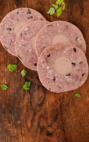 La Galantine de volailles aux champignons