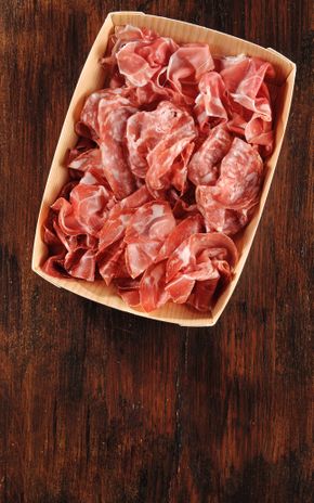La Planche Italienne : saucisson, jambon cru et coppa