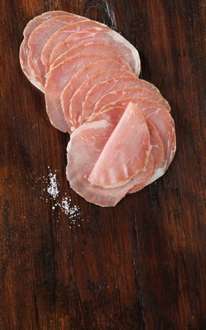 Le Bacon sec au sel