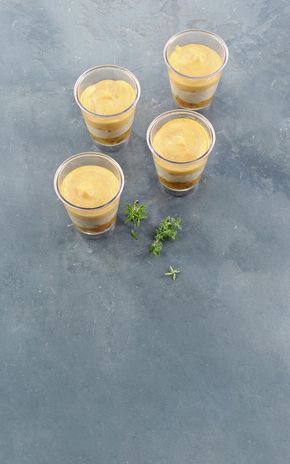 Les Verrines de thon et patate douce