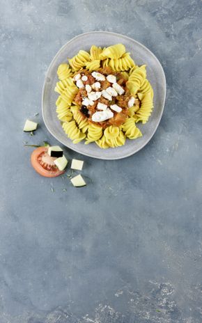 Les Fusilli à la norma et ricotta