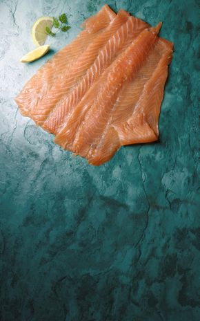 Le Saumon fumé tranché long des Shetlands