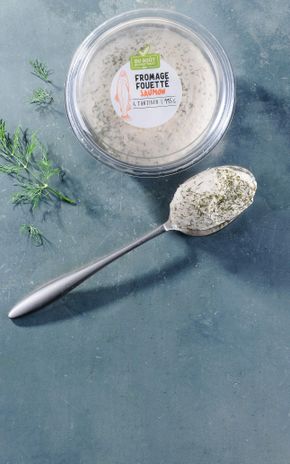 Le Fromage frais au saumon