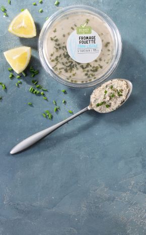 Le Fromage frais au thon au citron et aneth
