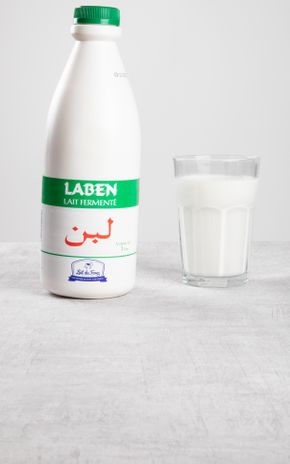 Le Lait de vache fermenté "Laben"