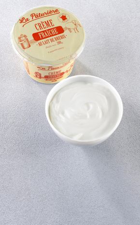 La Crème fraîche au lait de brebis