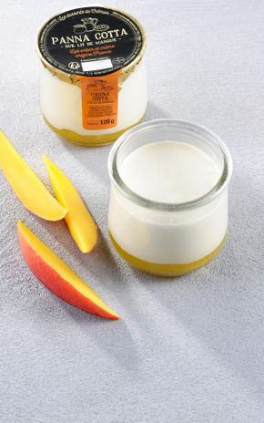 La Panna cotta mangue