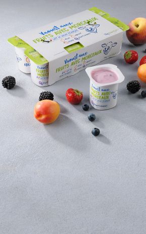 Les Yaourts brassés aux fruits