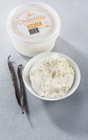 La Chantilly vanillée sucrée