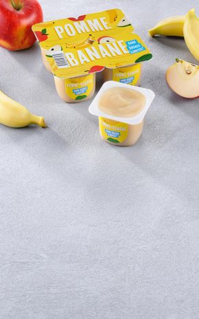 Les Compotes de pomme-banane