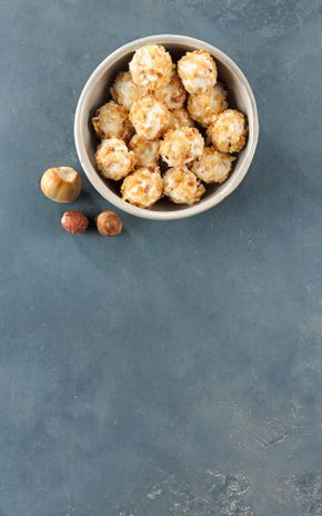 Les Billes de chèvre cœur de miel et noisette