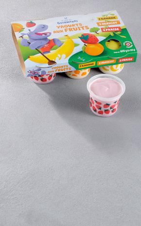 Les Yaourts brassés aux fruits