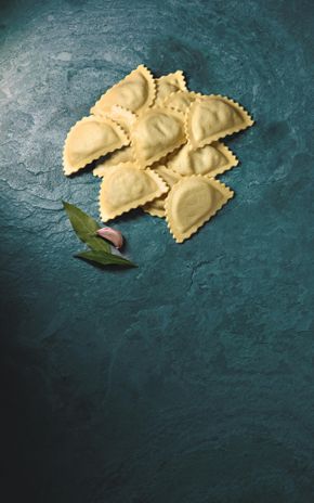 Les Mezzelune Osso bucco et fromage Piave