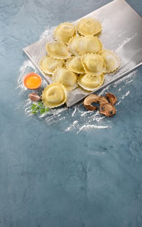 Les Girasoli cèpes et asiago