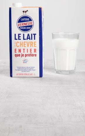 Le Lait de chèvre entier UHT "Verneuil"