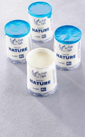 Les Yaourts nature "Les Petits Cirés"