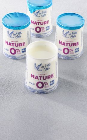 Les Yaourts nature 0% "Les Petits Cirés"