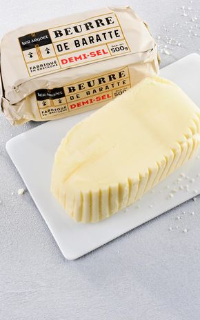 Le Beurre de baratte demi-sel "Ker Argoët" 500g