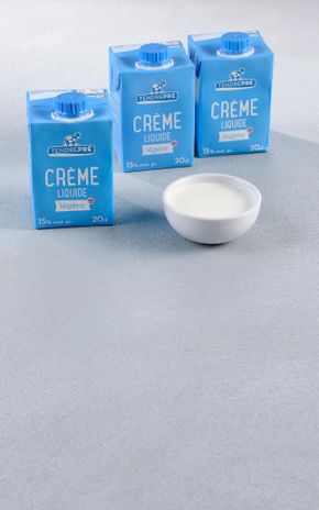 La Crème liquide légère UHT 15%