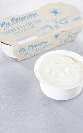 Les Yaourts à la greque au lait de brebis "La Pâturière"