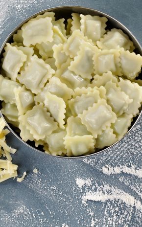 Les Ravioles à poêler 3 fromages
