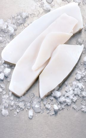 Les Lamelles d'encornet géant saumurées