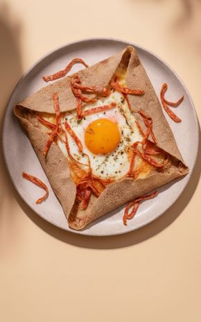 La Galette œuf et chorizo