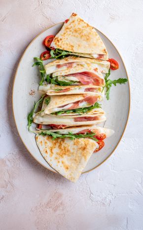 La Piadina Jambon Cru Mozzarella