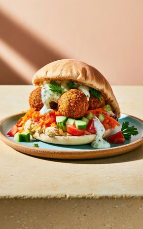 La Pita falafels houmous crudités