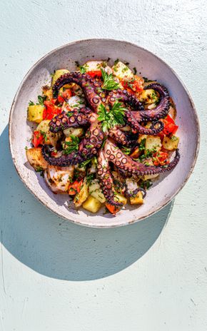 La Salade de Poulpe Espagnole