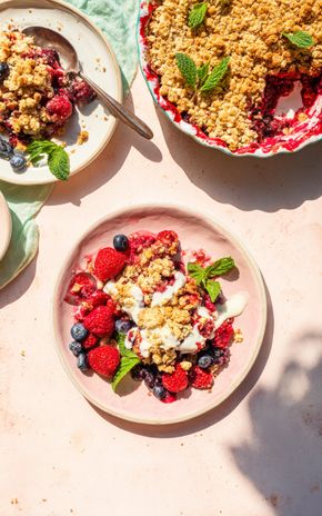 Le Crumble aux fruits rouges 🇸🇪