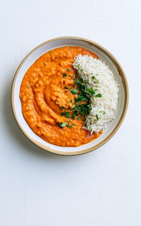 Le Dahl de lentilles corail