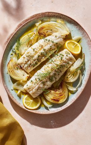 Le Filet de daurade au fenouil rôti