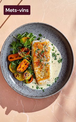 Le Poisson blanc à la sauce citronnée