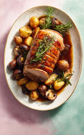 Le Rôti de chapon farci au foie gras et figues