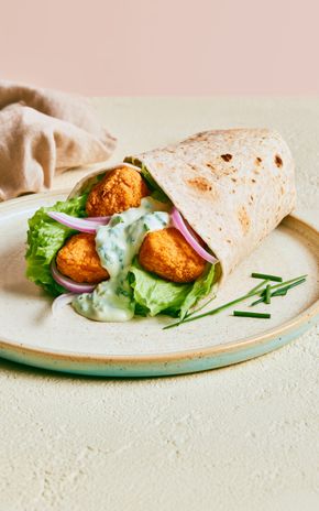 Le Wrap Caesar aux nuggets de tofu