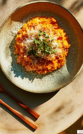 Le Risotto de patate douce