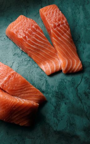 Les Pavés de saumon d'élévage