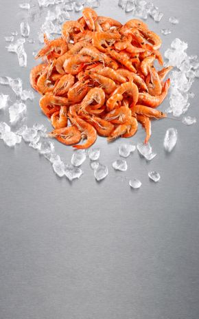 Les Crevettes entière cuites 80/100
