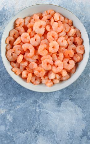 Les Mini-crevettes roses décortiquées