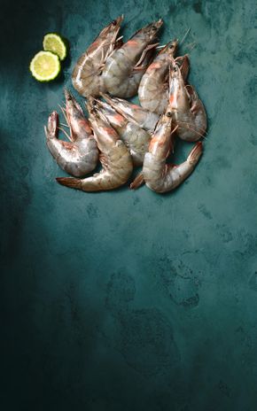 Les Crevettes crues 40/50 ASC