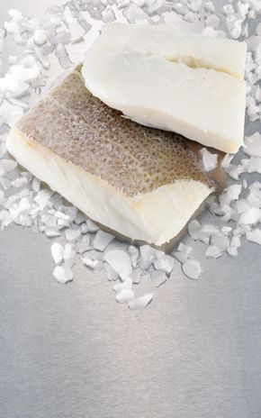 Le Coeur de filet de morue dessalée