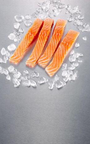 Les Pavés de saumon d'élevage