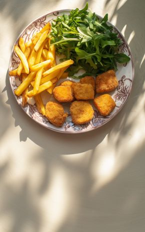 Les Nuggets de poulet et frites maison
