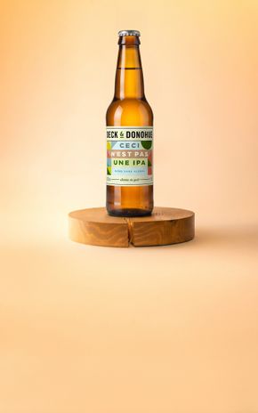 La Bière sans alcool Ceci n'est pas une IPA "Deck & Donohue" BIO