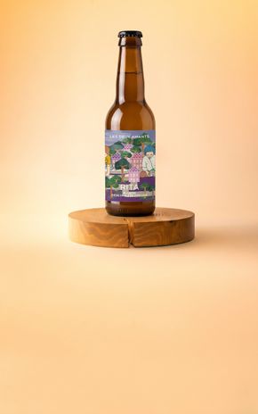 La Bière blanche curcuma Rita "Les Deux Amants" BIO