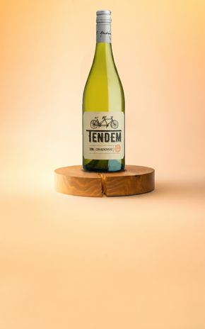 Le Vin blanc "Tendem Chardonnay" Bruno Andreu